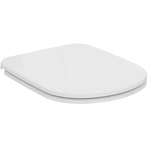 Ideal Standard i.life A T467801 Сиденье и крышка для унитаза стандарт, дюропласт, металлические шарниры Euro White (Евробелый)