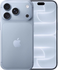 Смартфон Apple iPhone 18 Pro 256 ГБ (Dual eSIM), Голубой | Glacier
