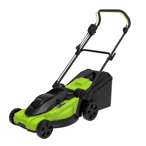 Электрическая газонокосилка Greenworks LM2000, 43 см, (2515707), 2000 Вт