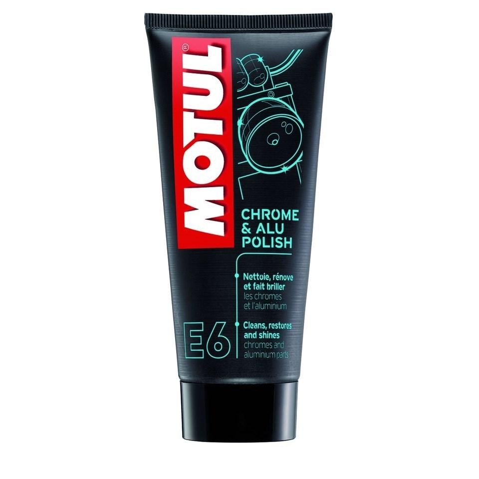 Motul E6 Chrome & Alu Polish Полироль для хромированных деталей
