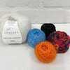 Набор материалов к МК Мотылек в технике Puff Color Knitting