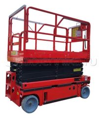 Подъемник ножничный самоходный AMSL 1012 Li-ion DC (320 кг 10/12м)