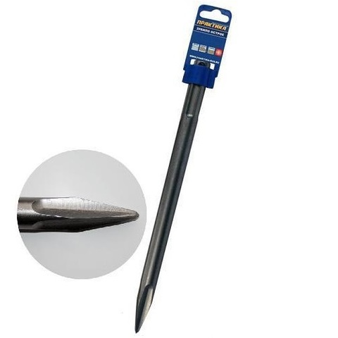 Зубило  SDS-MAX пикообразное ПРАКТИКА  280 мм X-Тип (773-705)
