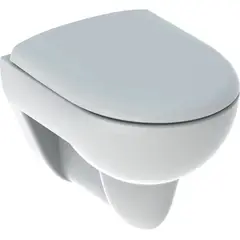 Geberit Renova Compact 500.804.00.1 Комплект из подвесного унитаза, T49 и сиденья с видимым крепежом. фото