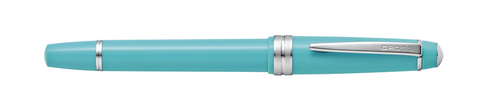 Ручка перьевая Cross Bailey, Light Teal Chrome, XF (AT0746-6XS)