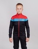 Nordski Jr Drive детский разминочный лыжный костюм black - 1