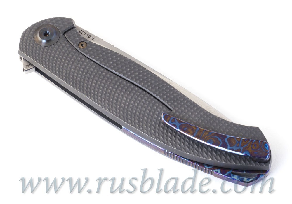 Cheburkov Custom Scout Koordinal Damascus Timascus - фотография 