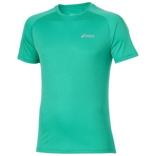 Футболка для бега мужская Asics SS Top бирюзовая