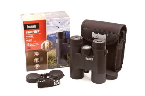 Бинокль Bushnell PowerView ROOF 10x32 (вес 578г) Бинокль Bushnell PowerView ROOF 10x32 (вес 578г)