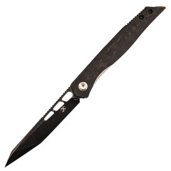 Фото Складной нож Kansept knives Lucky Star, сталь CPM-S35VN, Black SW, карбон