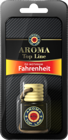 Aroma Top Line Ароматизатор в стеклянном флаконе Fahrenheit