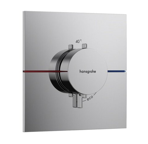 Hansgrohe ShowerSelect Comfort E 15574000 Термостат с регулировкой напора, скрытый монтаж, хр