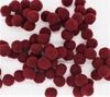 Помпоны для творчества, ш. 1,5 см, бордовый