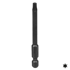 KING TONY (717006T) Вставка (бита) торцевая 1/4", L = 70 мм, TORX, T6, для шуруповерта