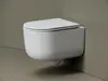 Ceramica Nova Маттео (Matteo) CN4016T Унитаз подвесной, смыв торнадо, 52x35x36, крышка - сиденье из дюропласта с микролифтом и функцией быстрого снятия, скрытые крепления, цвет белый