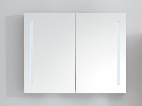 BelBagno SPC-2A-DL-BL-900 Зеркальный шкаф, цвет: белый