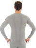 Термобелье мужское Brubeck Comfort Wool рубашка серая - 2