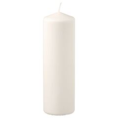 Свеча IKEA FENOMEN (ФЕНОМЕН), Натуральный, 90 часов, 23 см
