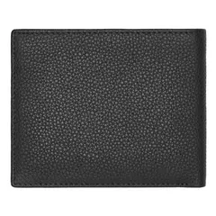 Портмоне с монетницей кожаный HB Classic Grained Black