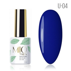 MIO Гель-лак U-04. Индиго- 8 мл
