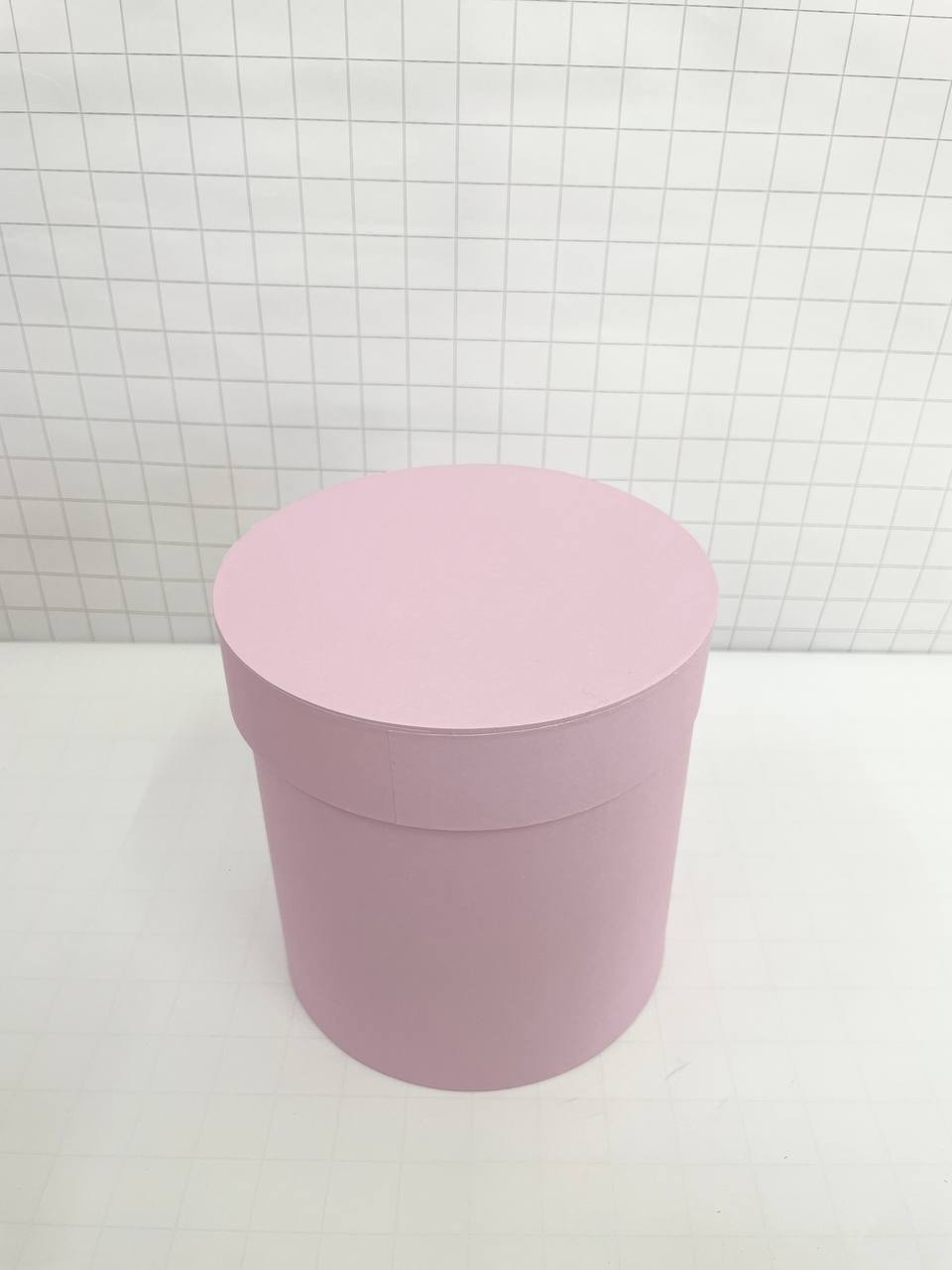 Цилиндр одиночный, 18*18 см, Розовый, 1 шт.