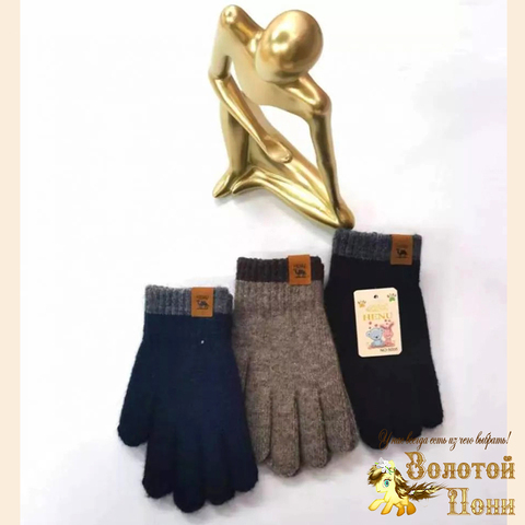 Перчатки начес мальчику (11-12) 240824-V5005