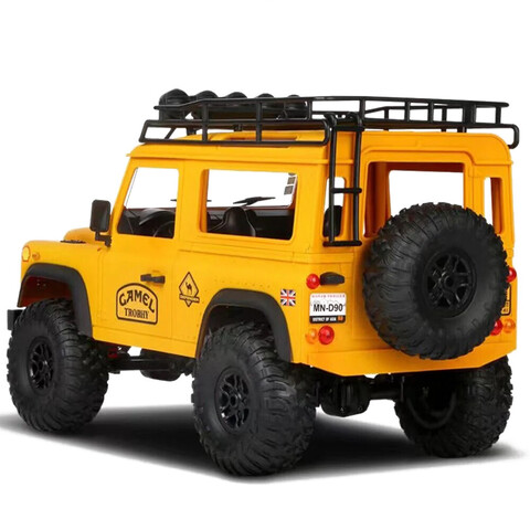 Радиоуправляемый внедорожник Land Rover Defender 4WD 1:12 - MN-98-YELLOW