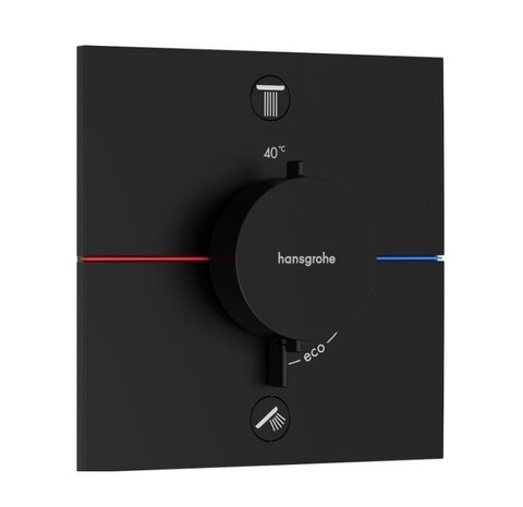 Hansgrohe ShowerSelect Comfort E 15572670 Термостат для 2 потребителей, скрытый монтаж, мч