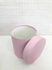 Цилиндр одиночный, 18*18 см, Розовый, 1 шт.