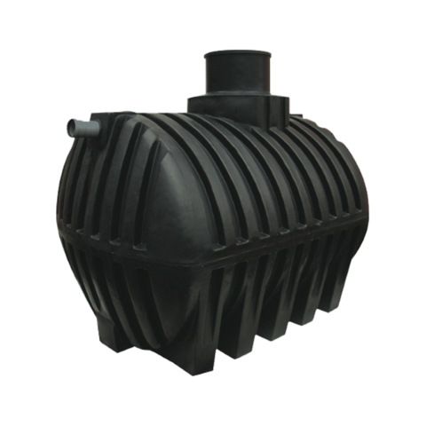 Емкость накопительная под септики Акватек AquaStore-5 5000 л.(170x170x213см;черный) - арт.556031.1