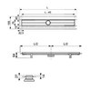 TECE TECEdrainline 601500 Душевой лоток свободностоящий 150