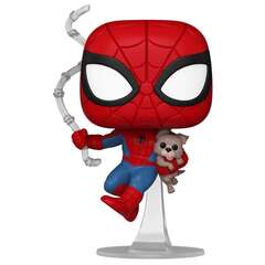 Funko POP! Marvel Spider-Man with Sandwich the Dog (Exc) (1449) (БАМП!)