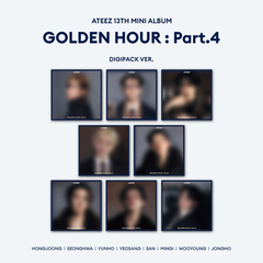 Альбом ATEEZ - GOLDEN HOUR : Part.4 [DIGIPACK Ver.]