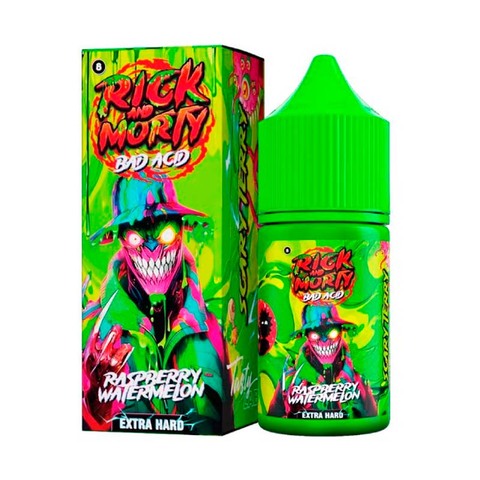 Rick & Morty Bad Acid Salt 2% Extra HARD 30 ml - Малина Арбуз