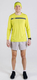 Беговая рубашка лонгслив Noname Miler T-Shirt Ls Ux 25 Sulfur Yellow