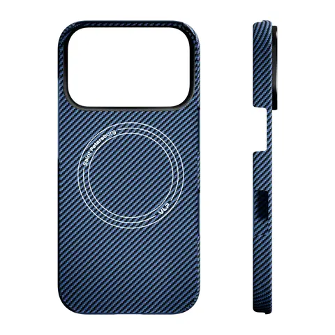 Чехол VLP Kevlar Case iPhone 18 Pro синий