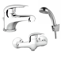Ravak Set Suzan D 70508019 Комплект смесителей с душевым набором фото