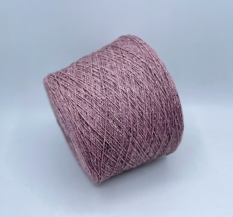 Luxury Selection by Ri.Go (пр.Италия), art.Senegal, 4/16 400м/100гр, 75% Меринос 25%Шелк, цвет-Розовый мрамор арт.26097