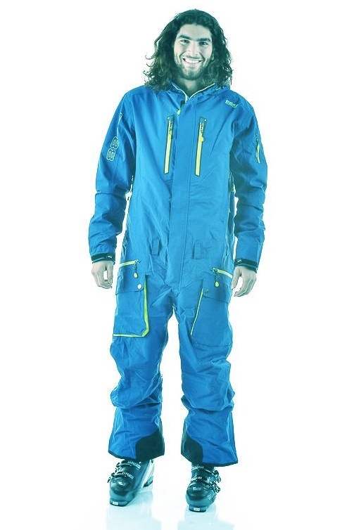 8848 ALTITUDE STRIKE SKI SUIT горнолыжный комбинезон синий - 2