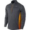 Футболка Nike Technical LS HZ /Рубашка беговая чёрная - 1