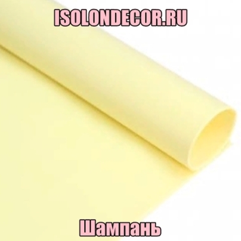 Фоамиран велюровый. Шампань. Толщина 1.0мм. Лист 50х50см.