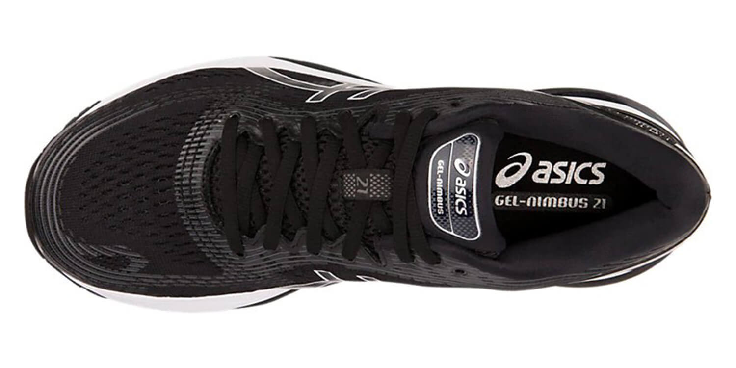 Asics Gel Nimbus 21 кроссовки для бега мужские черные (Распродажа) - 4
