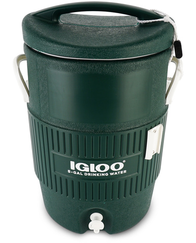 Изотермический пластиковый контейнер Igloo 5 Gal Green Изотермический пластиковый контейнер Igloo 5 Gal Green