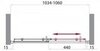 BelBagno Uno UNO-BF-1-115-C-CR Дверь в проём с одной раздвижной створкой, цвет: хром