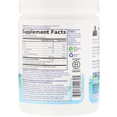 Garden of Life, Dr. Formulated, порошок магния из цельных продуктов, малина и лимон, 198,4 г