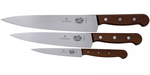 Набор ножей кухонных Victorinox Wood (5.1050.3G) подарочная коробка