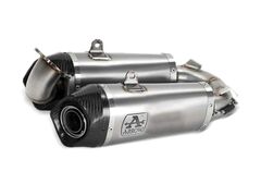 71160PK ARROW PAIR OF TITANIUM SILENCERS W/ LINK PIPES (SF V2, P V2)