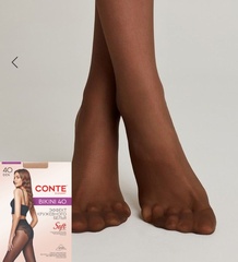 Колготки жен. Conte BIKINI 40,  p.2 mocca