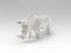 Фигурка носорога Future Rhino белая