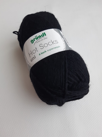 Пряжа для носков Gruendl Hot Socks Uni 50 (18)